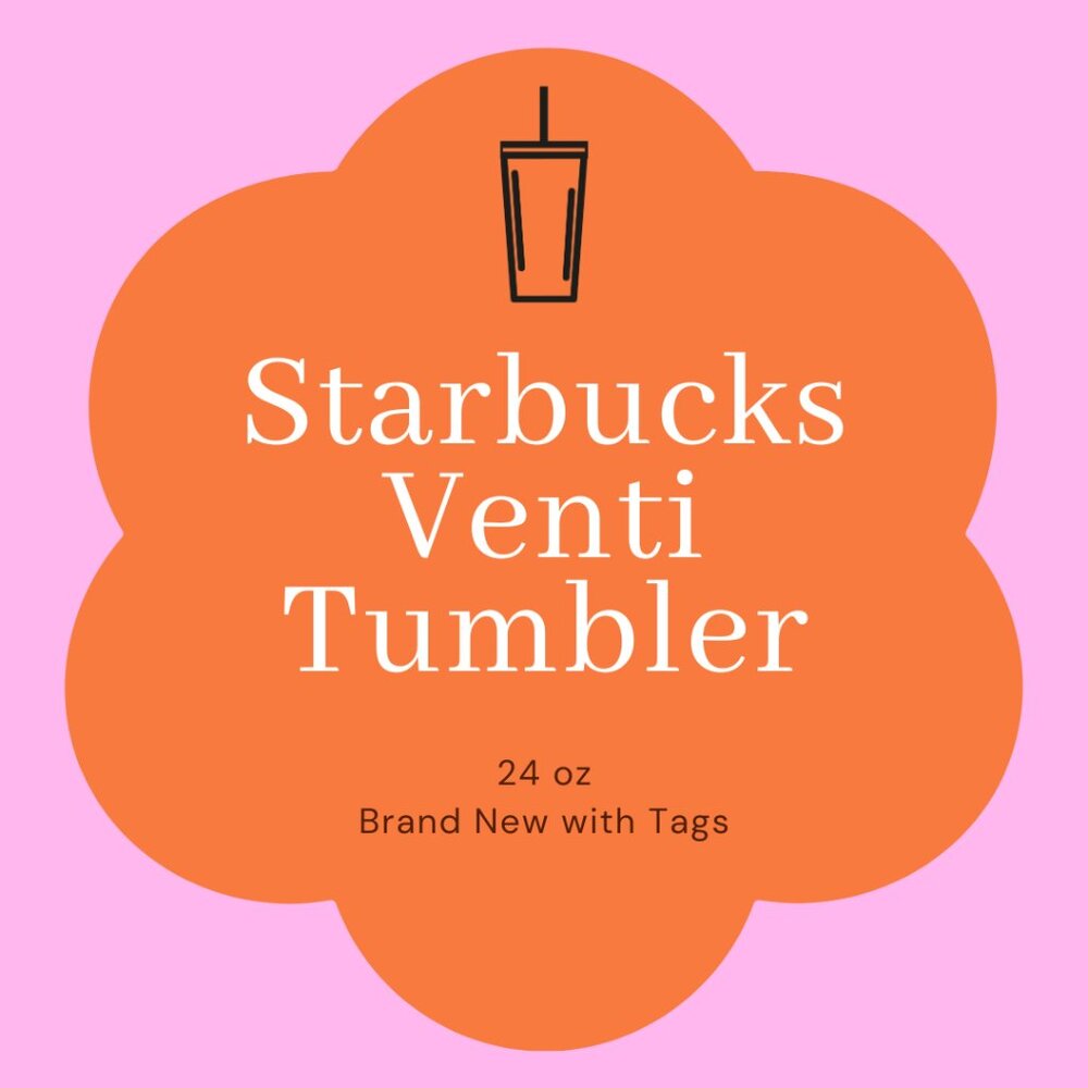 NWT Starbucks Rare Tumbler